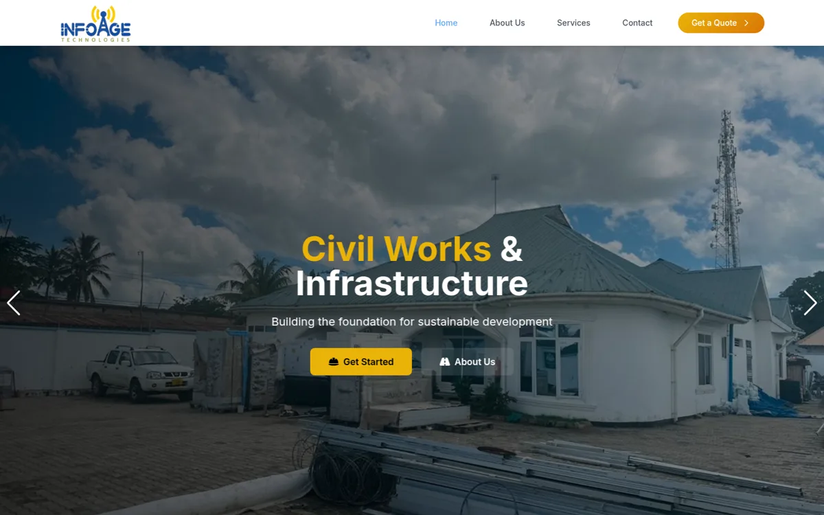 InfoAge Technologies homepage